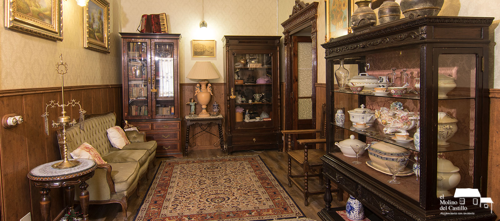 Recepción. Casa Rural El Molino del Castillo